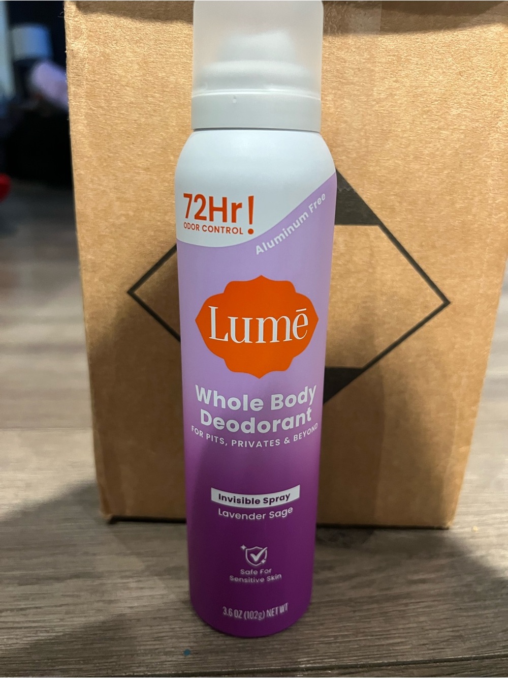 Whole Body Deodorant Spray - Lavender Sage (Purple)